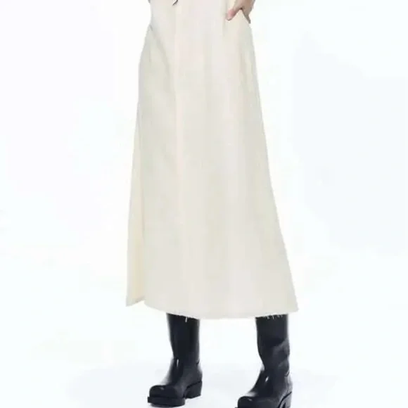 Zara Cream Maxi Dress - Picture 6 of 6